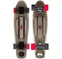 Skateboard Nijdam 22.5'' nero trasparente