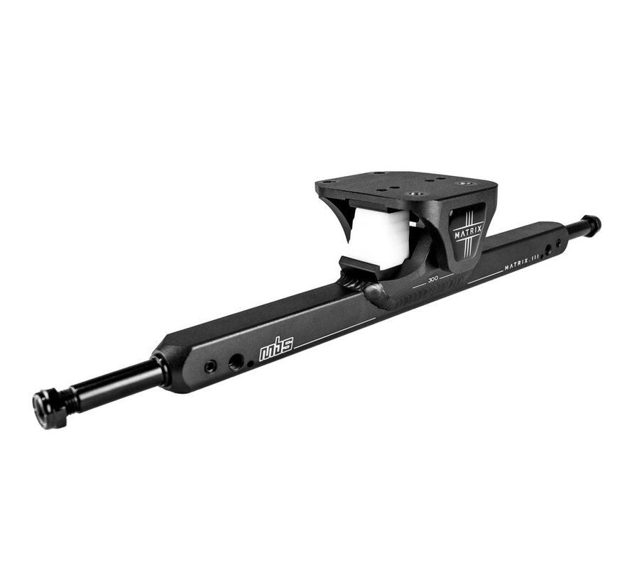 MBS mountainboard truck Matrix III Matte Black 400mm