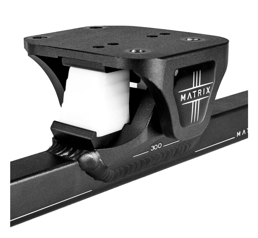 MBS mountainboard truck Matrix III Matte Black 400mm