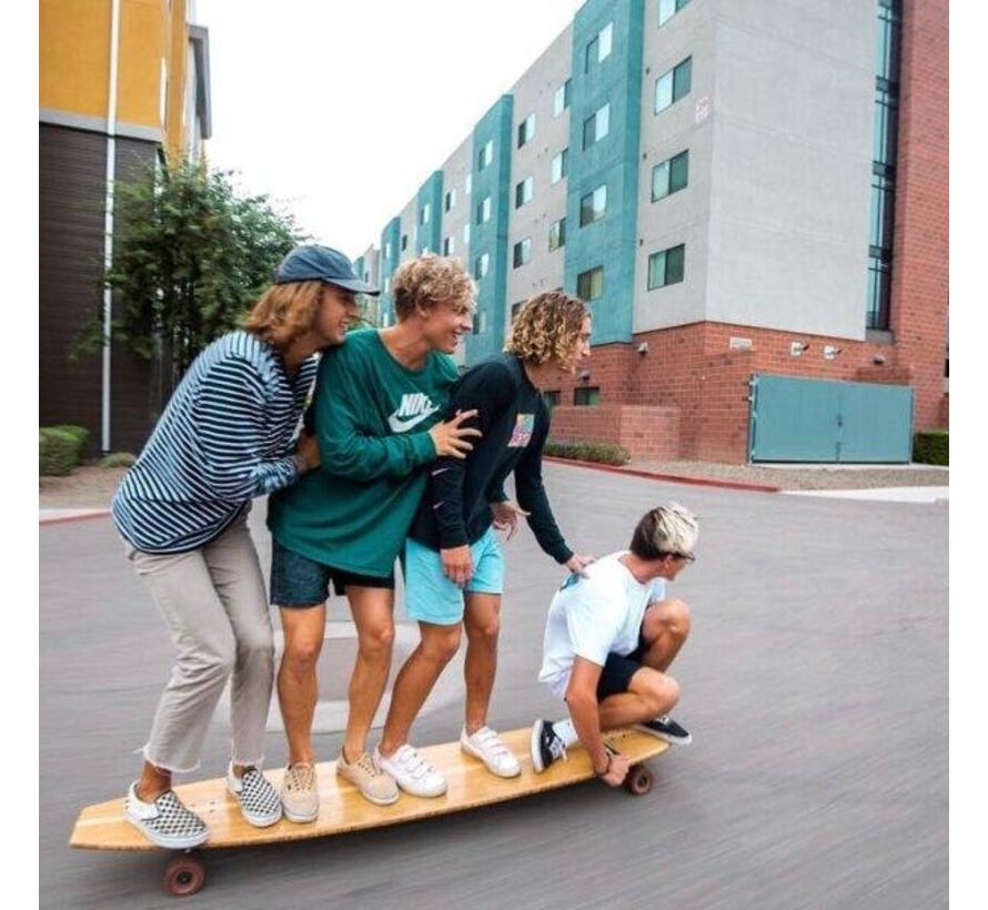 Hamboard - Logger Surfskate de 60" color nogal