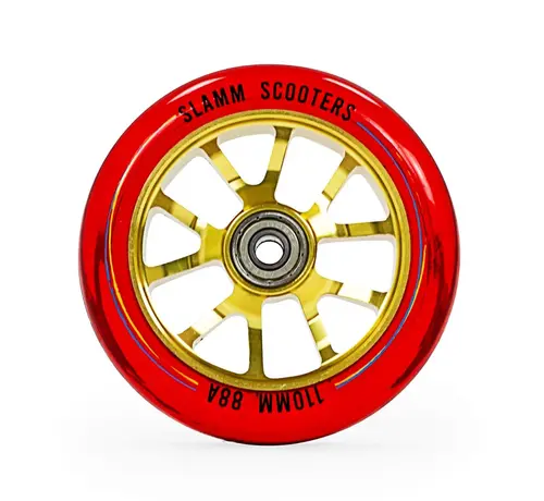 Slamm Scooters Roue de trottinette freestyle Slamm V-TenII Ghost 110 mm