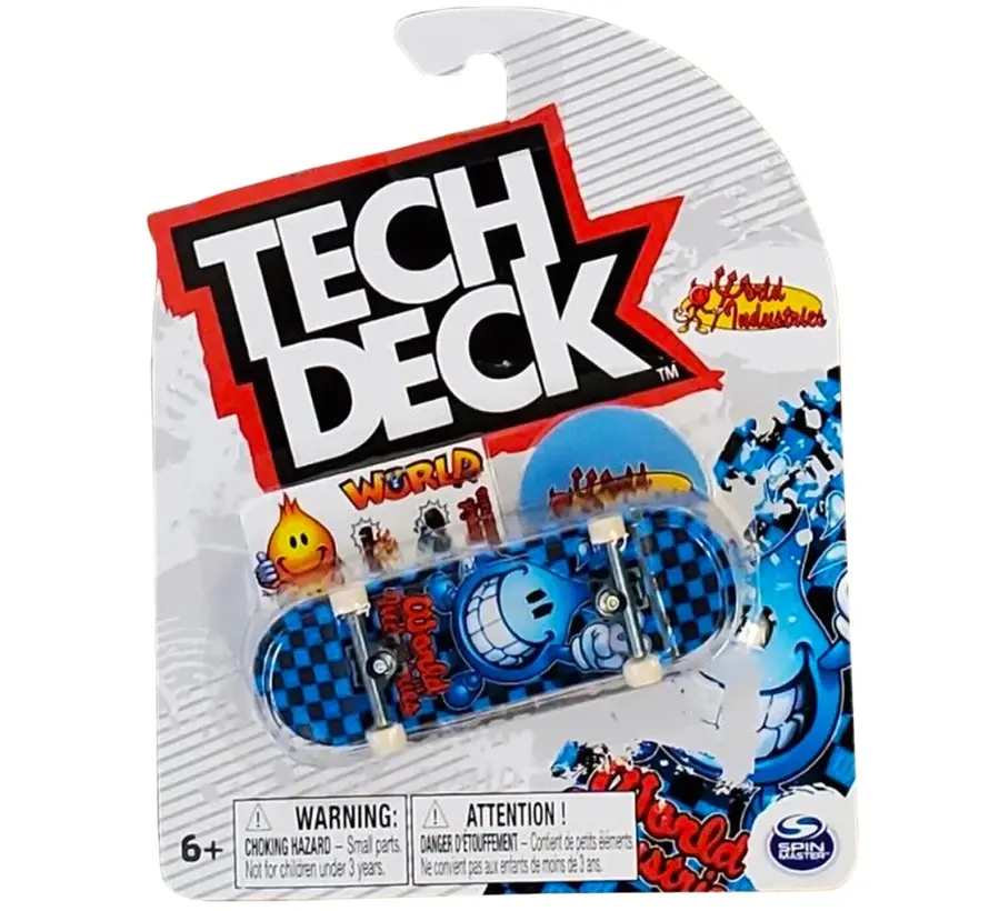 Tech Deck Single Pack 96mm Fingerboard - World Industries: Wet Willy