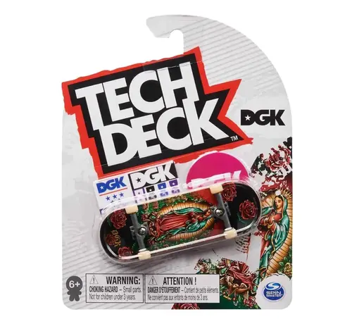 Tech Deck  Paquete individual Tech Deck Diapasón de 96 mm - DGK: Flores