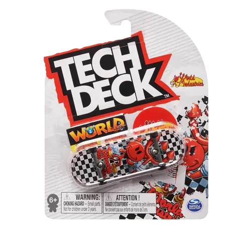 Tech Deck Tech Deck Single Pack Touche 96 mm - World Industries : Devil Boy