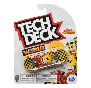 Tech Deck Tech Deck Single Pack 96mm Fingerboard - World Industries: Flame Boy