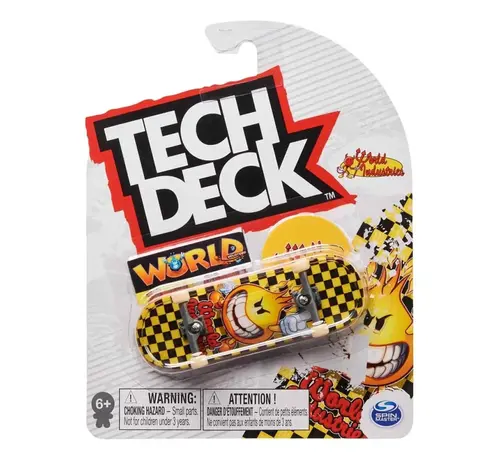 Tech Deck  Tech Deck Paquete individual Diapasón de 96 mm - World Industries: Flame Boy