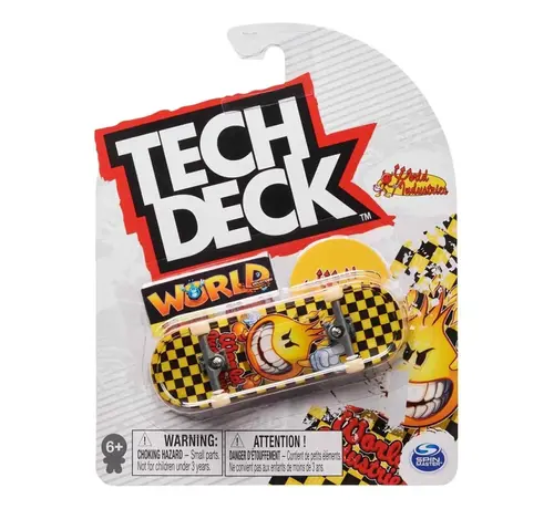 Tech Deck  Tech Deck Single Pack 96mm Fingerboard - World Industries: Flame Boy