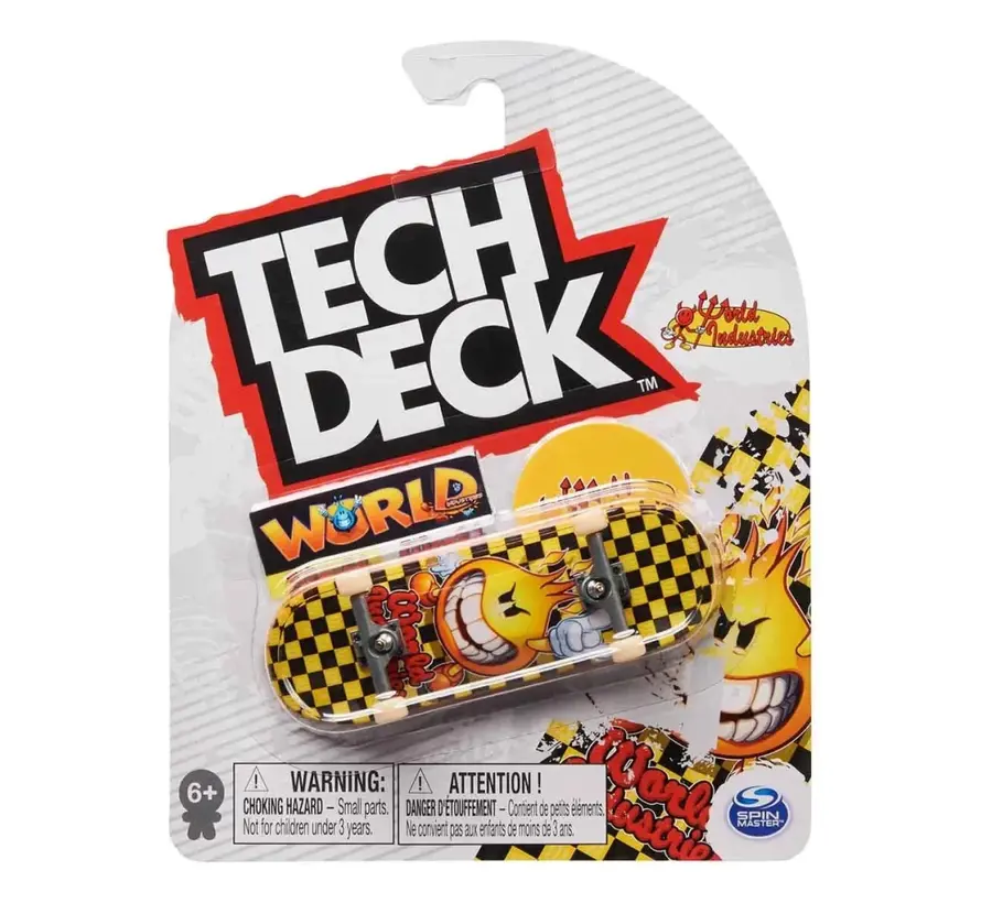 Tech Deck Single Pack 96mm Fingerboard - World Industries: Flame Boy