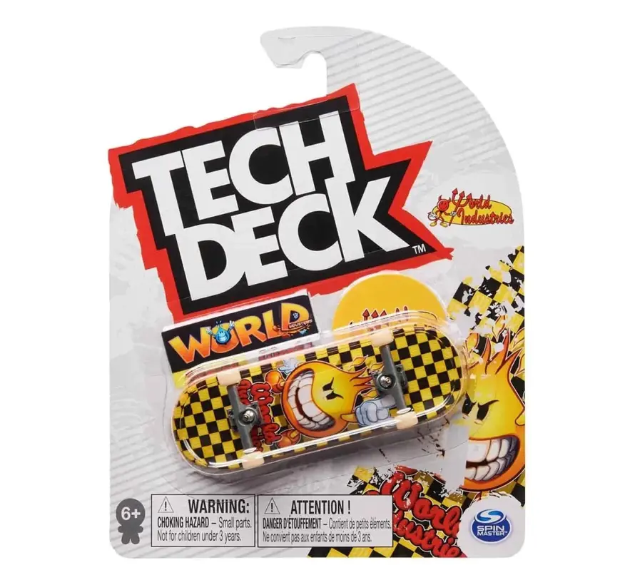 Tech Deck Single Pack Touche 96 mm - World Industries : Flame Boy