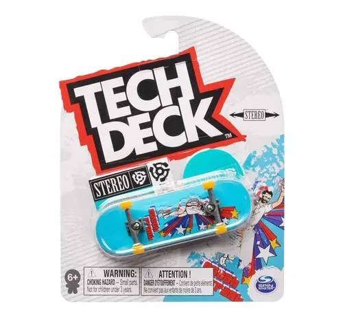 Tech Deck  Tech Deck Single Pack 96mm Fingerboard - Stereo Coach Frank