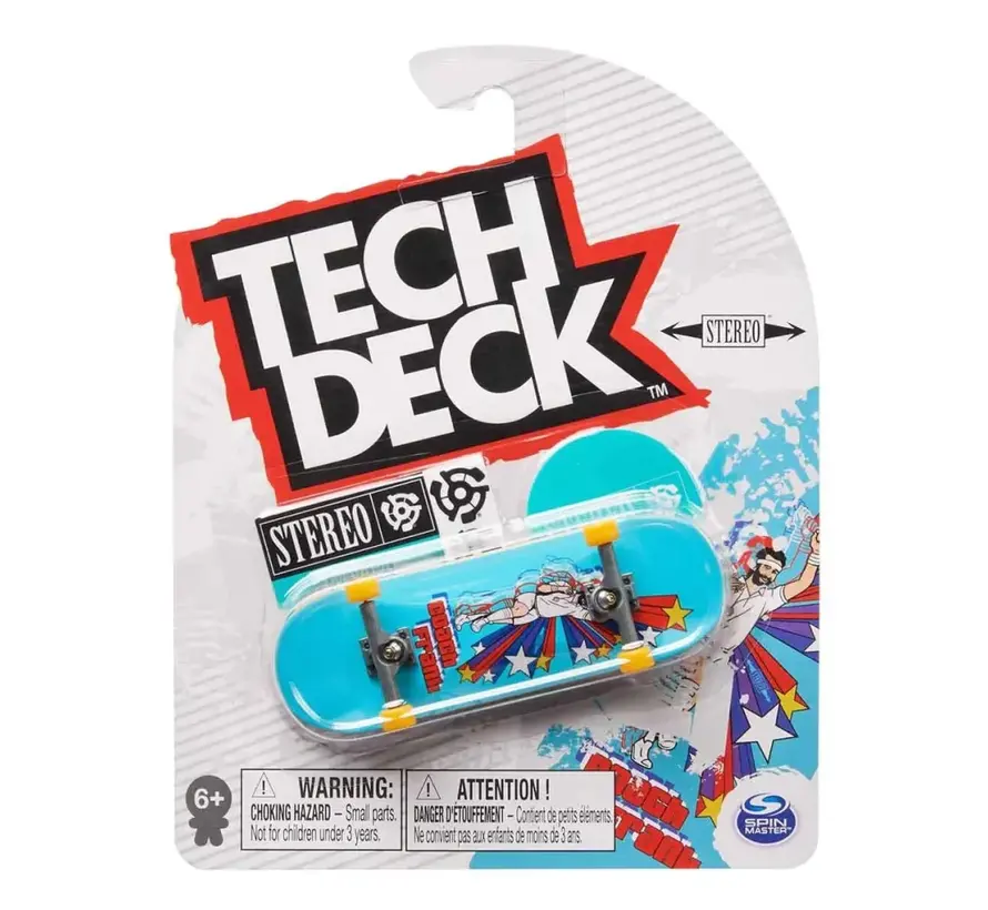 Tech Deck Paquete individual Diapasón de 96 mm - Stereo Coach Frank