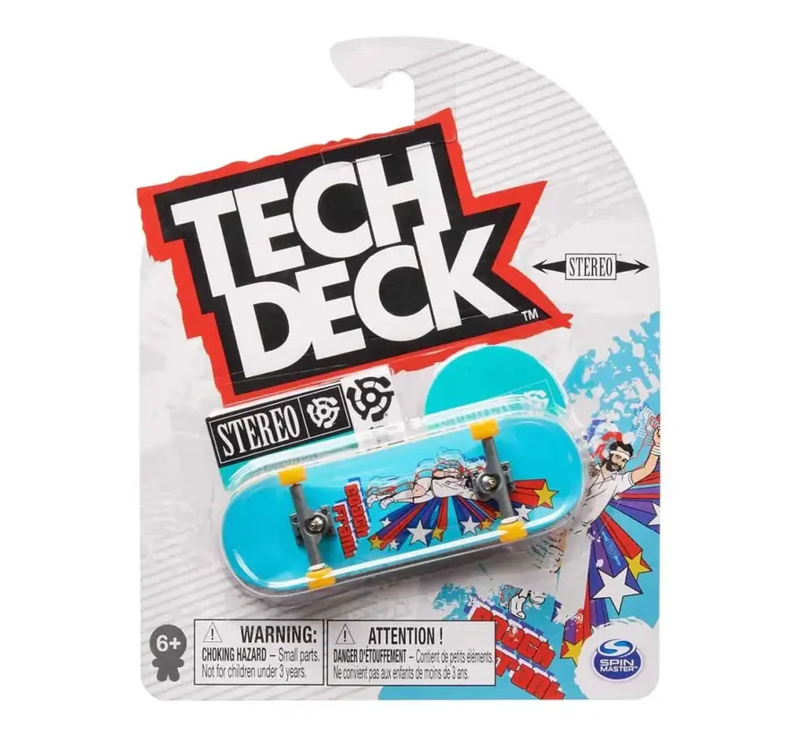 Tech Deck Single Pack 96 mm Griffbrett – Stereo Coach Frank