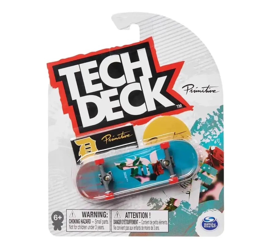 Tech Deck Confezione singola con tastiera da 96 mm - Primitive Rose