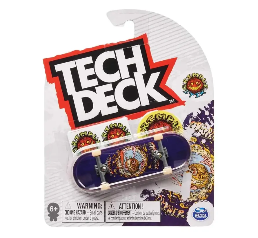 Diapasón Tech Deck de 96 mm, paquete individual - Grimple Stix: Gerwer