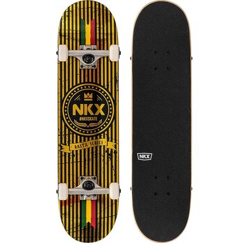 NKX NKX Skateboard Rasta Royal Or