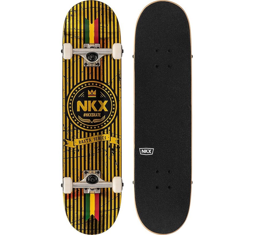 NKX Skateboard Rasta Royal Gold