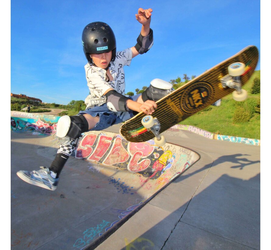 Skateboard NKX Rasta Royal Gold