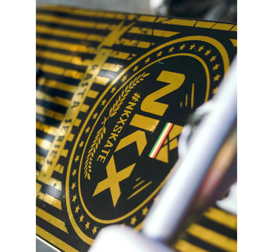 NKX Skateboard Rasta Royal Or 7.75"