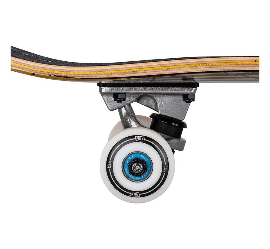 Skateboard NKX Rasta Royal Gold 7.75"