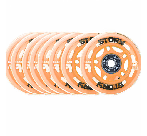 Story Story Inline Skates Wheel Set (8st !) Fusion Orange