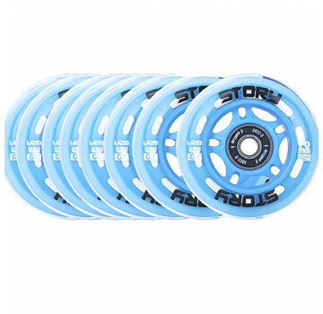 Story Story Inline Skates Wheel Set (8pcs!) Fusion Blue