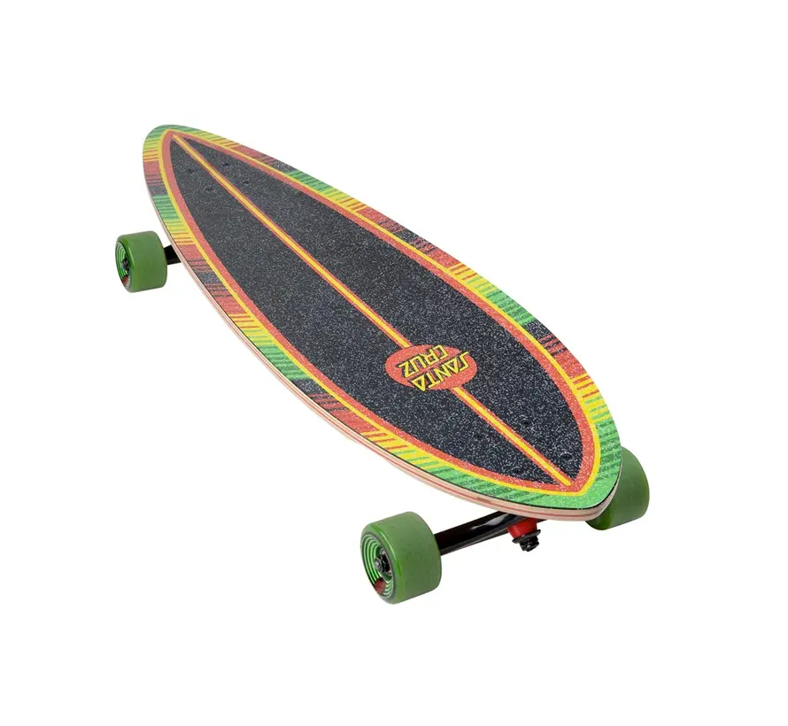 Santa Cruz Serape Dot Pintail 33 longboard cruiser