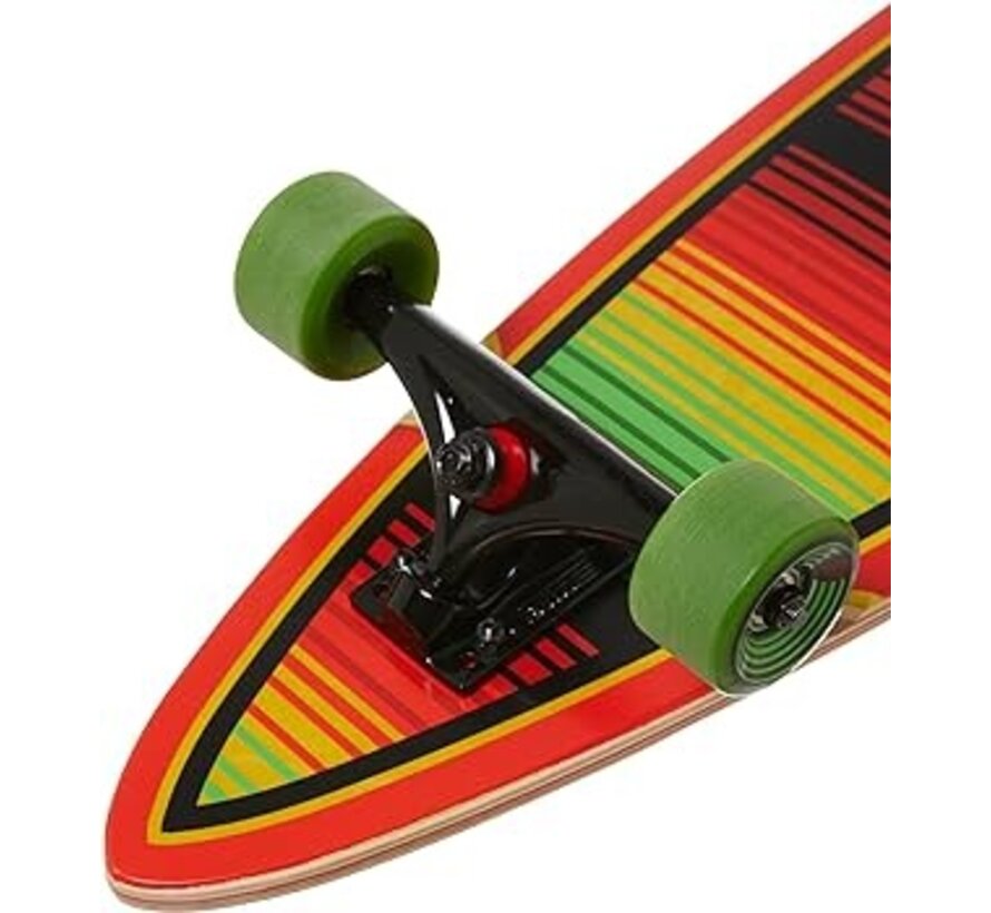 Longboard crucero Santa Cruz Serape Dot Pintail 33