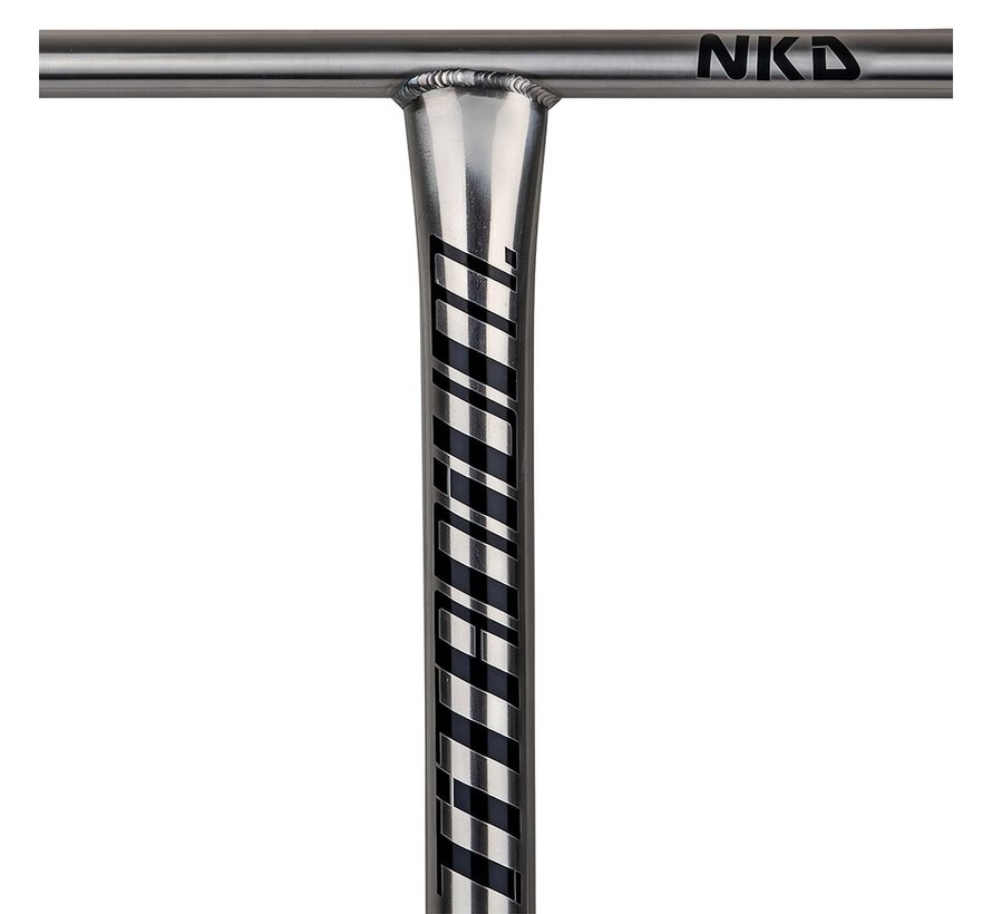 Patinete acrobático de titanio NKD Barra HIC/SCS cruda