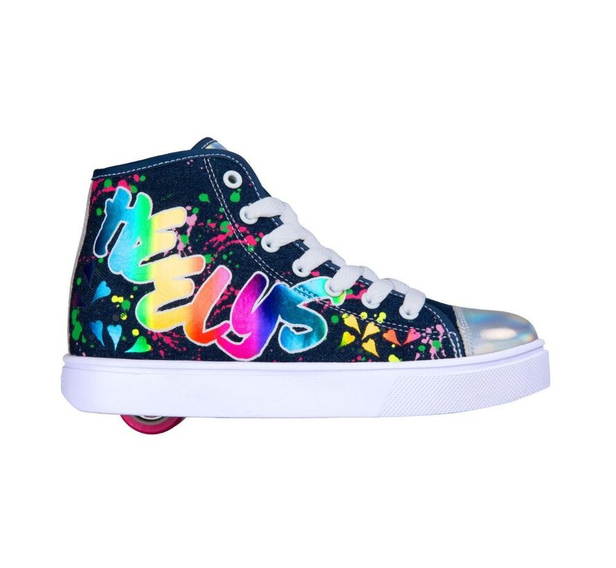 Heelys Veloz Denim Rainbow Multi Denim