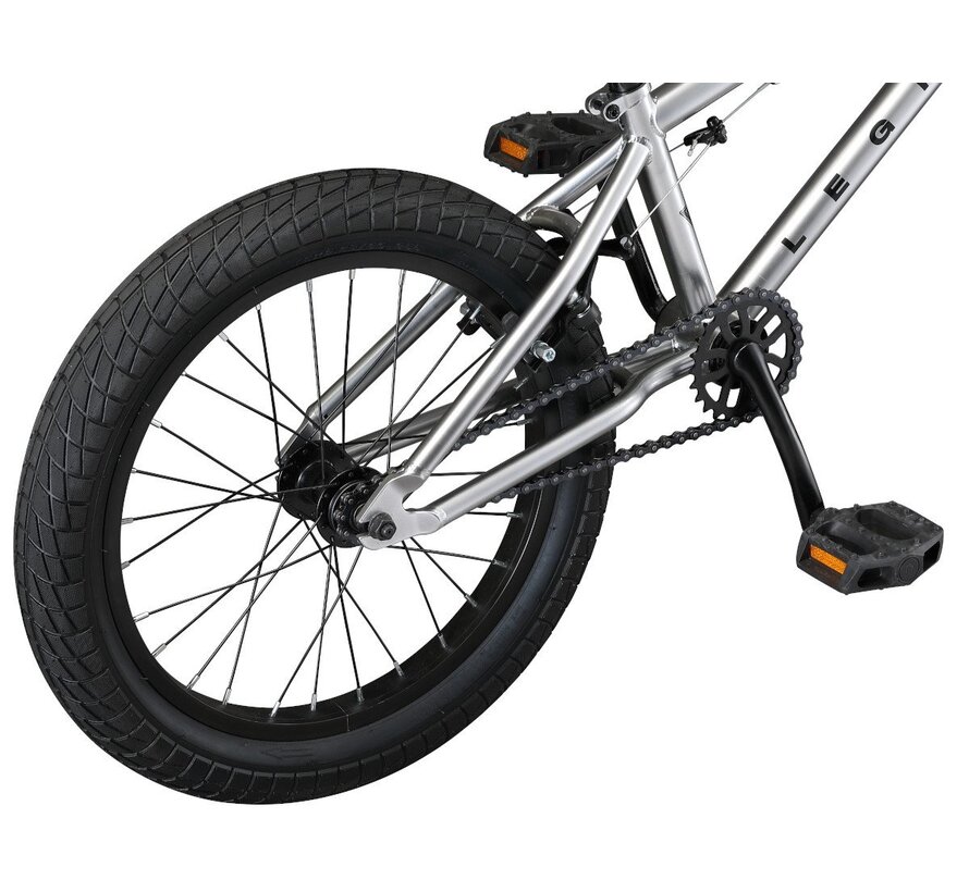 Mongoose Freestyle BMX Legion L18 Srebrny