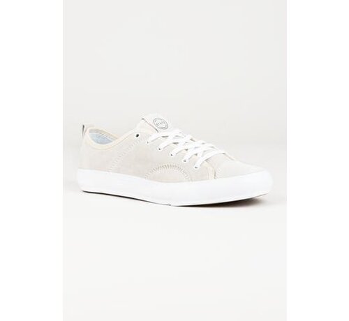 State Scarpe State Harlem in pelle scamosciata bianco crema