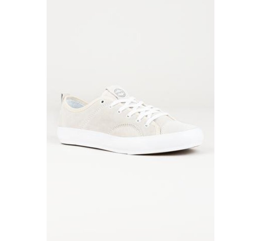 State Harlem Suede Shoes Cream White