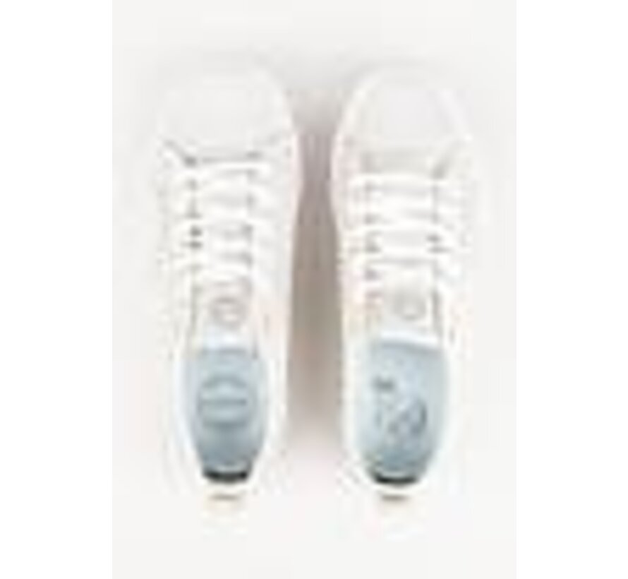 Scarpe State Harlem in pelle scamosciata bianco crema