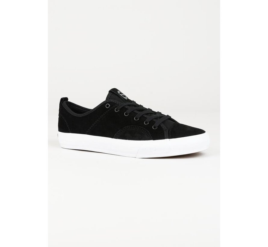 State Harlem Suede Shoes Black White