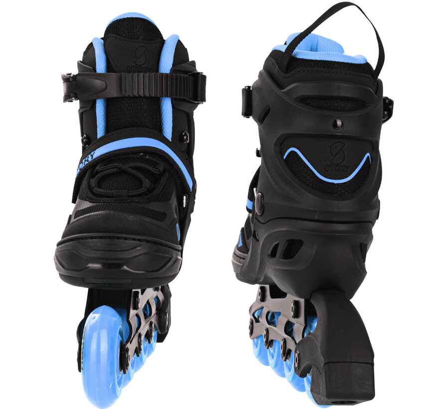 Patines en línea ajustables Story Fusion Azul