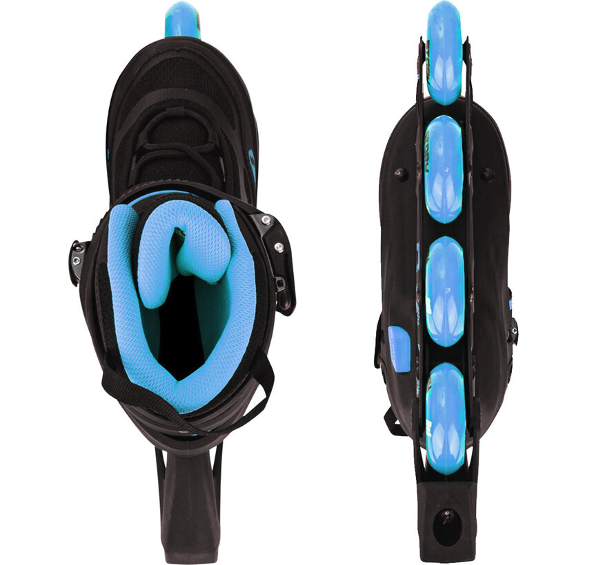 Patin à roues alignées réglable Story Fusion bleu