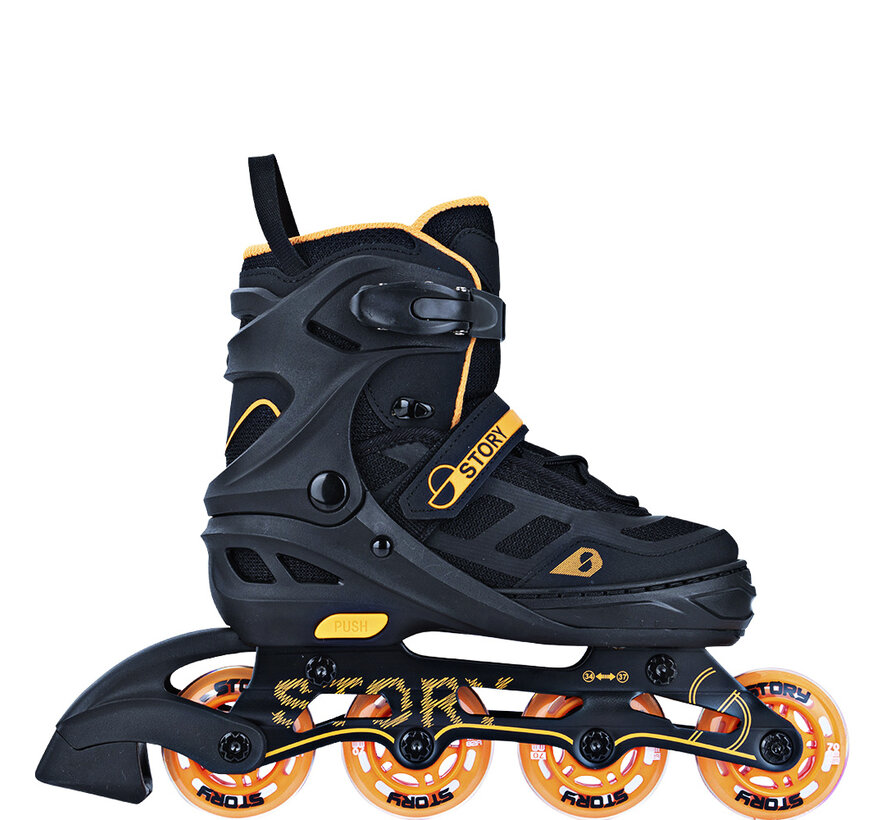 Story Fusion Adjustable Inline Skate Orange