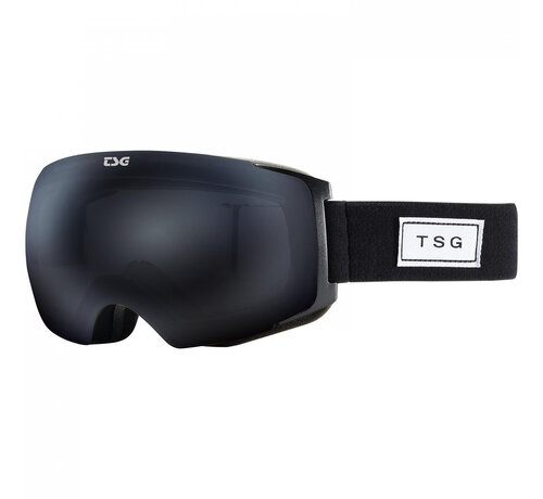 TSG Lunettes de neige TSG Goggle Two Blackwhite avec lentille jaune bonus