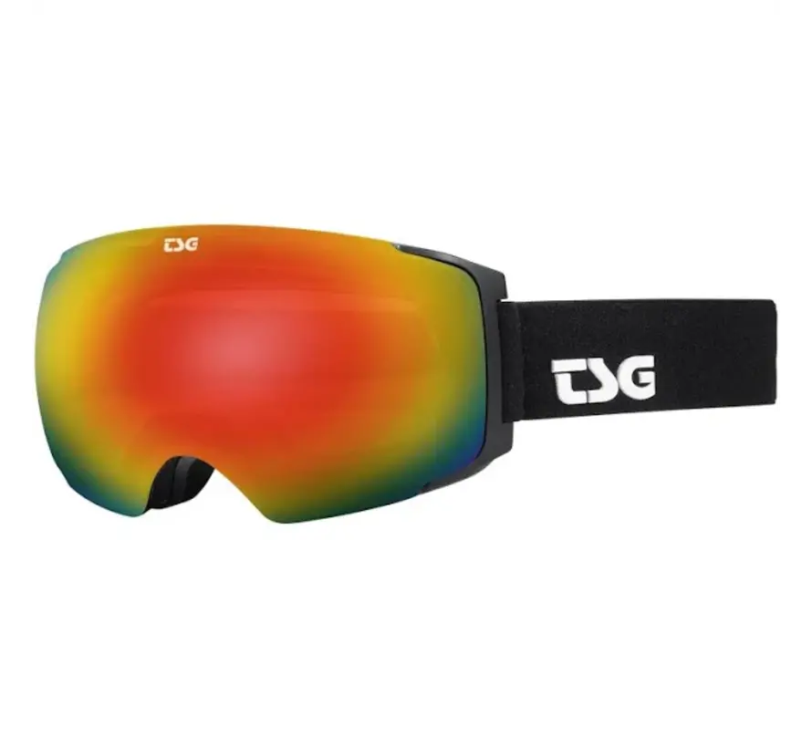 Gafas de nieve TSG Goggle Two Blackwhite con lentes amarillos adicionales