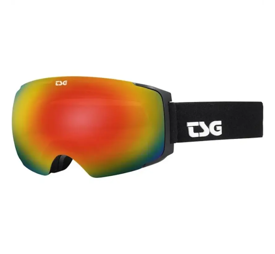 Lunettes de neige TSG Goggle Two Blackwhite avec lentille jaune bonus