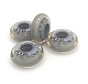 4 pieces Bullzeye soft skateboard wheels