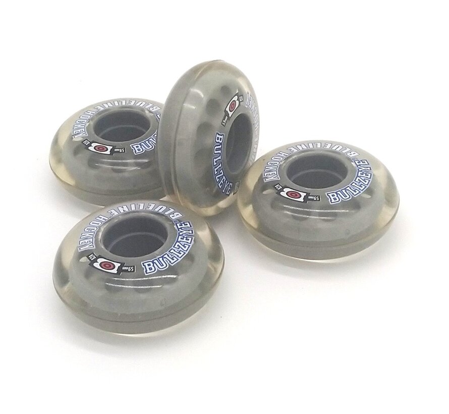 4 pieces Bullzeye soft skateboard wheels