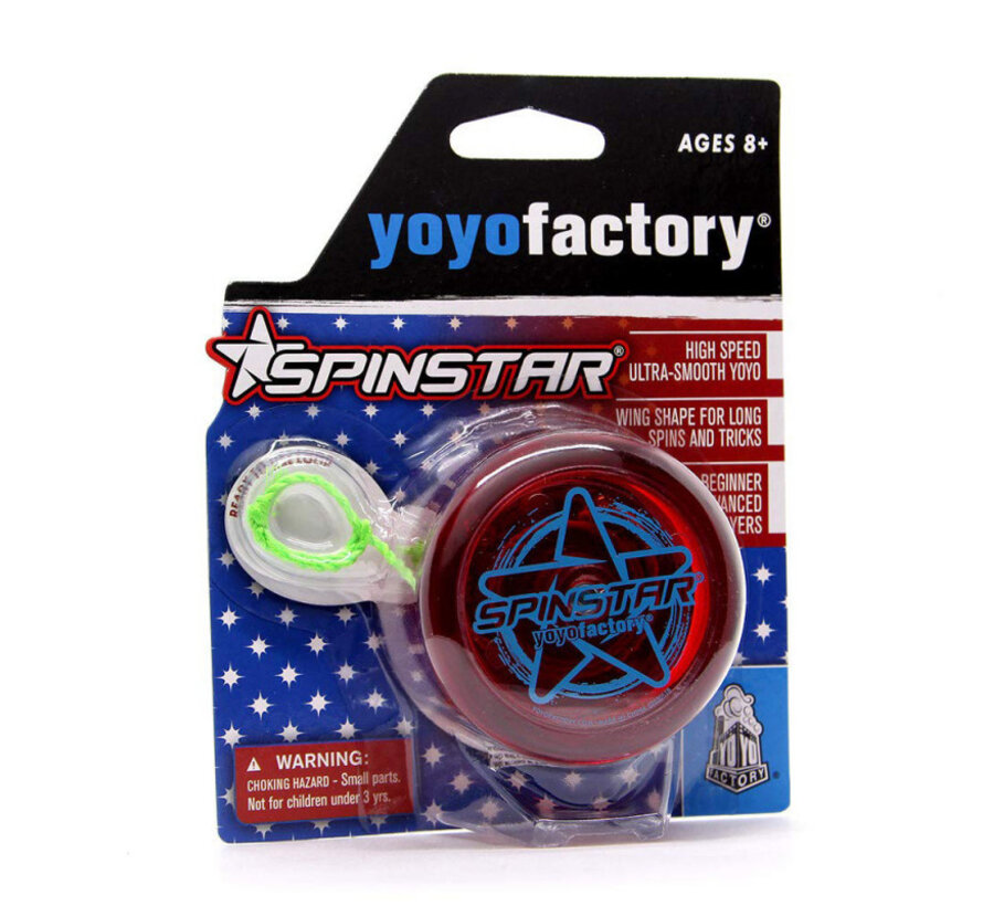 Yoyo Factory Spinstar w kolorze czerwonym