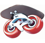 Spezielle Schlittschuhe