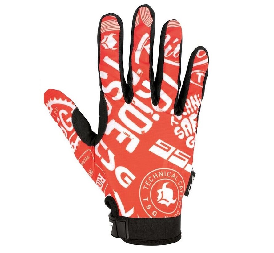 TSG Bike Gloves Sticky Red