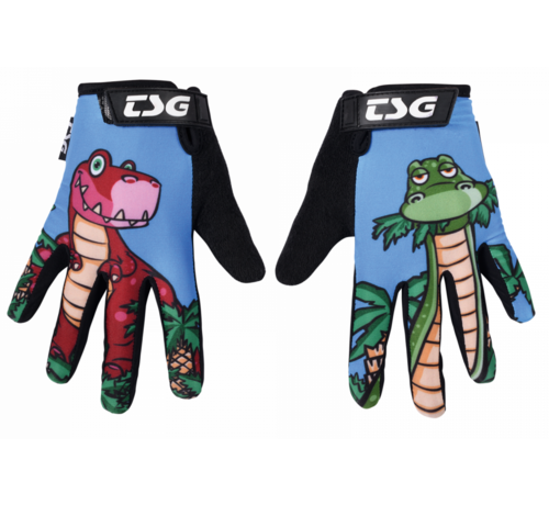 TSG TSG Nipper Gloves Dinosaur gloves