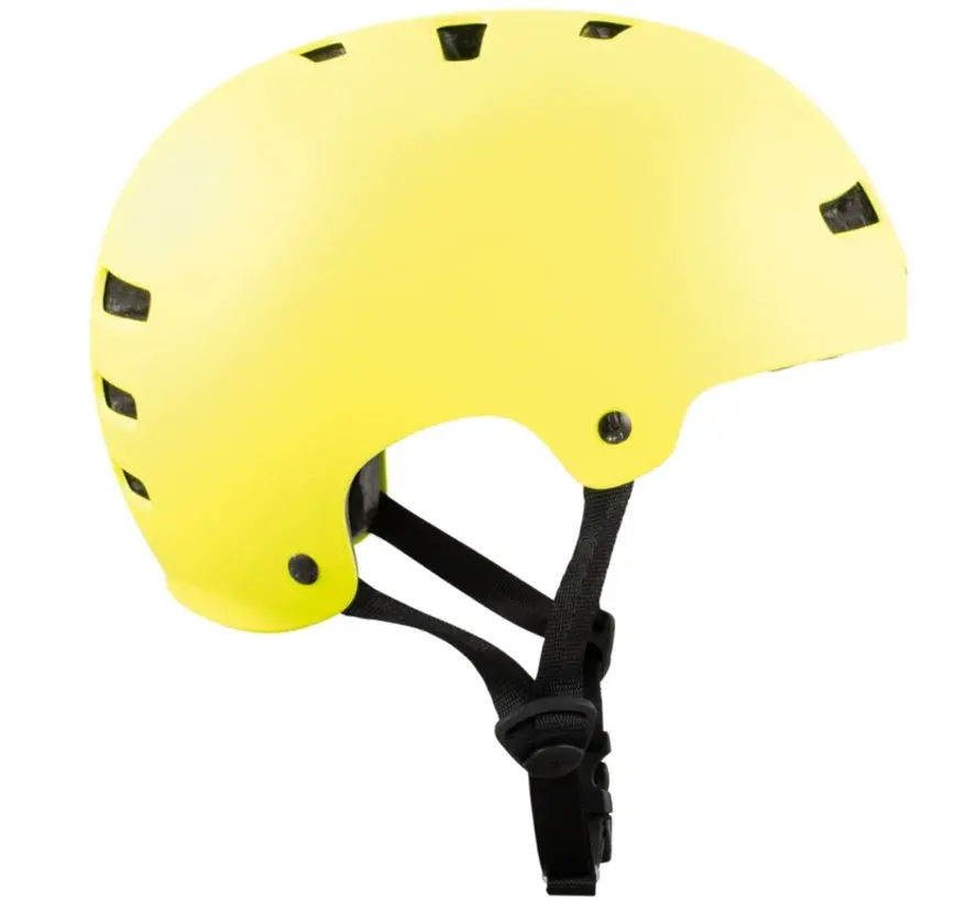 TSG Evolution Helm Satin Acid Yellow