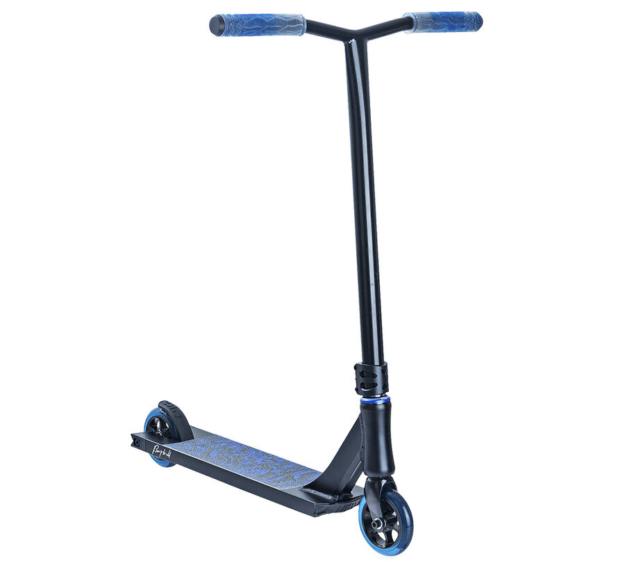 Trottinette freestyle NKD Rally V4 Bleu - Noir