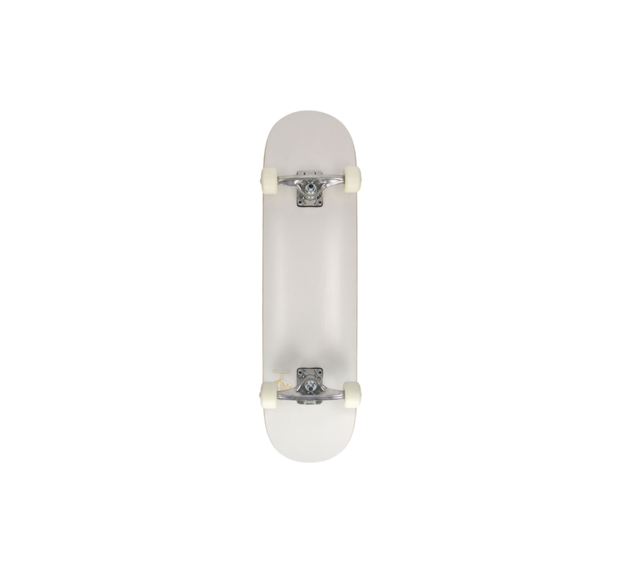 Skateboard Mini Logo Chevron Detonator 15 8.0 Bianco