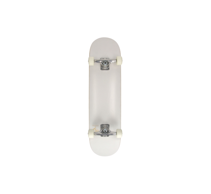 Skateboard Mini Logo Chevron Detonator Bianco